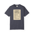 Sobriety Nutrition Facts T-Shirt